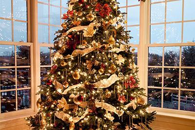 Árboles de Navidad motorizados